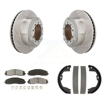 Disc Rotors and Semi-Metallic Brake Pads Kit-K8S-105217