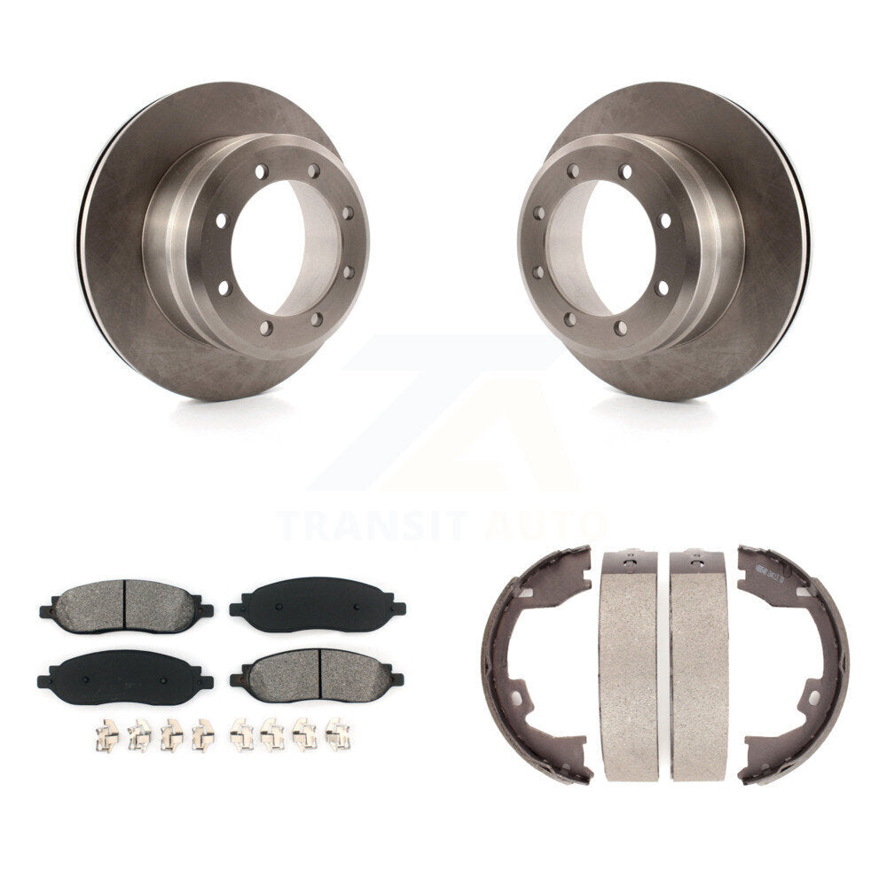 Disc Rotors and Semi-Metallic Brake Pads Kit-K8S-105222