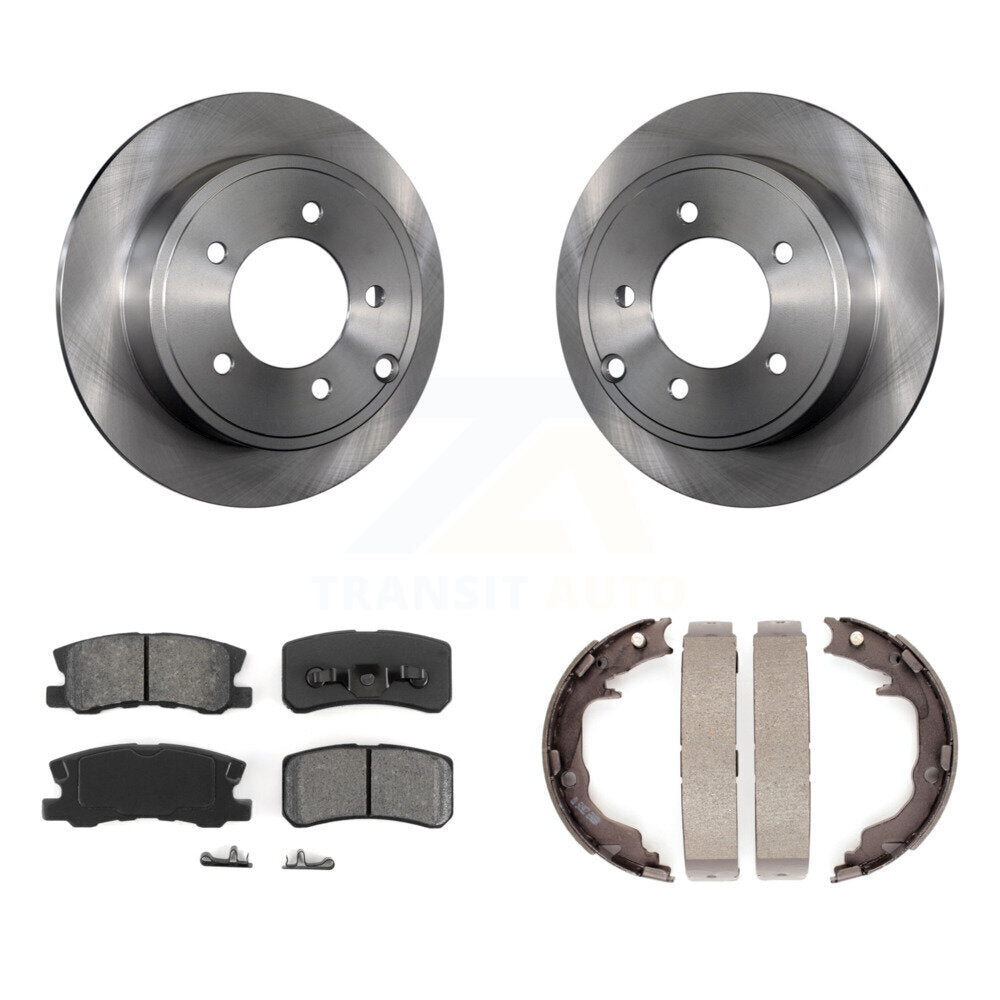 Disc Rotors and Semi-Metallic Brake Pads Kit-K8S-105224