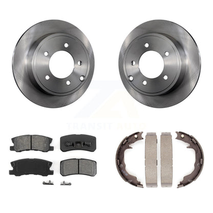 Disc Rotors and Semi-Metallic Brake Pads Kit-K8S-105224