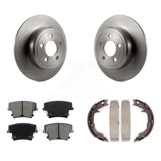 Disc Rotors and Semi-Metallic Brake Pads Kit-K8S-105226