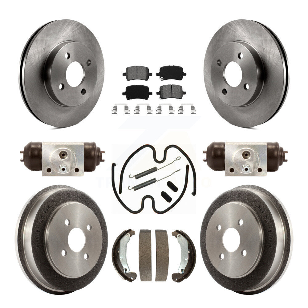 Disc Rotors and Semi-Metallic Brake Pads Kit-K8S-105230 Kit.bestparts.ca