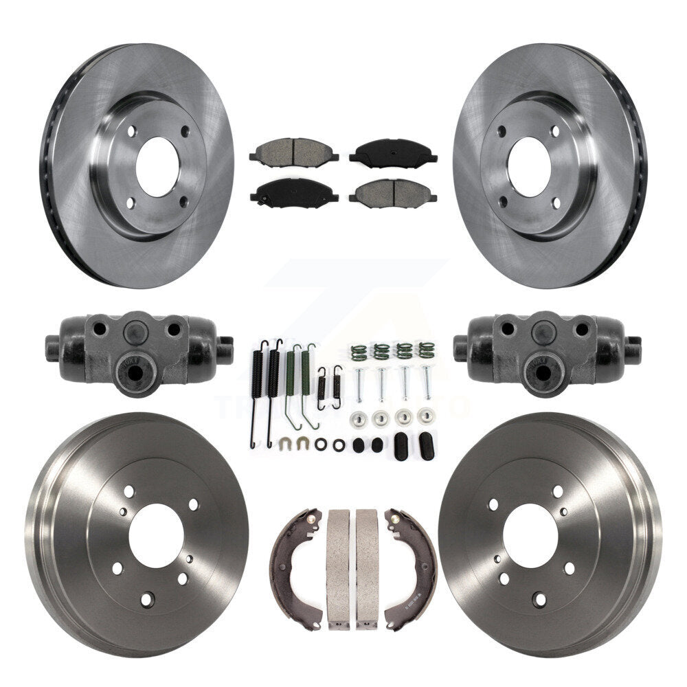 Disc Rotors and Semi-Metallic Brake Pads Kit-K8S-105233