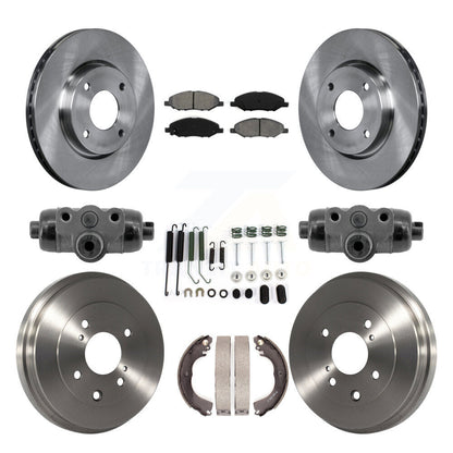 Disc Rotors and Semi-Metallic Brake Pads Kit-K8S-105233