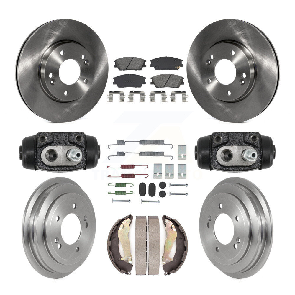 Disc Rotors and Semi-Metallic Brake Pads Kit-K8S-105237 Kit.bestparts.ca