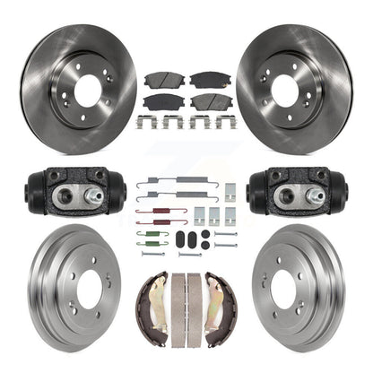 Disc Rotors and Semi-Metallic Brake Pads Kit-K8S-105237