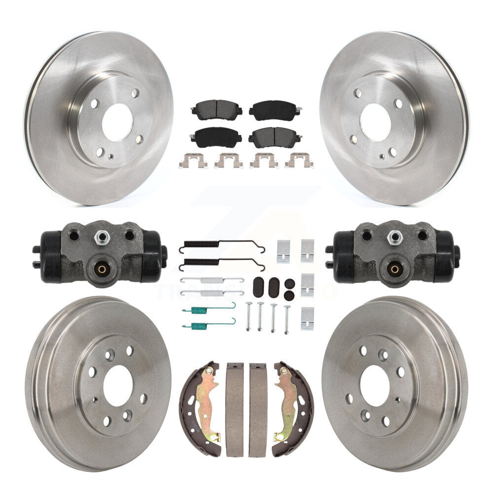 Disc Rotors and Semi-Metallic Brake Pads Kit-K8S-105238 Kit.bestparts.ca