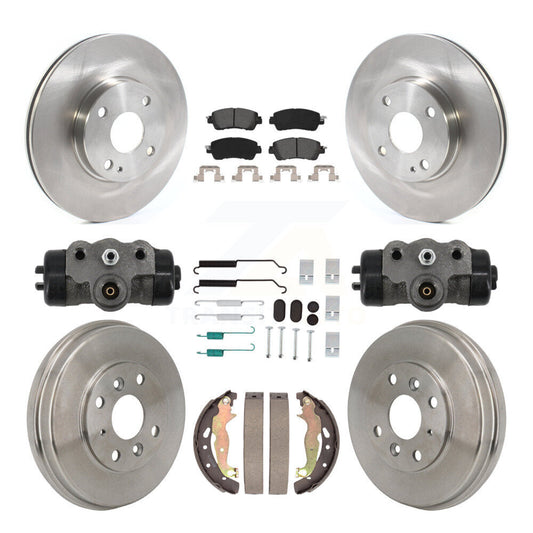 Disc Rotors and Semi-Metallic Brake Pads Kit-K8S-105238