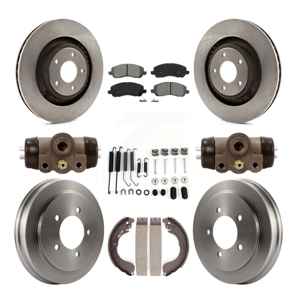 Disc Rotors and Semi-Metallic Brake Pads Kit-K8S-105239 Kit.bestparts.ca