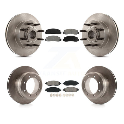 Disc Rotors and Semi-Metallic Brake Pads Kit-K8S-105240