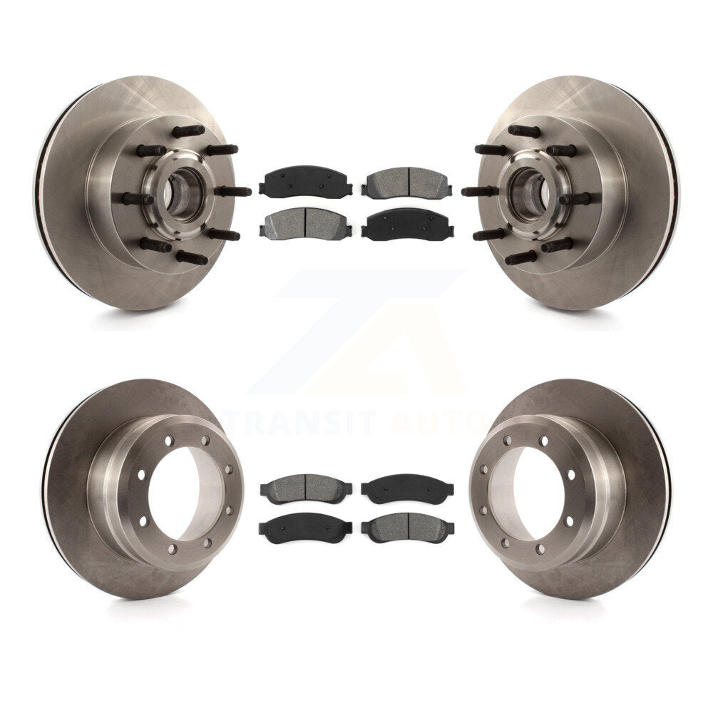 Disc Rotors and Semi-Metallic Brake Pads Kit-K8S-105241
