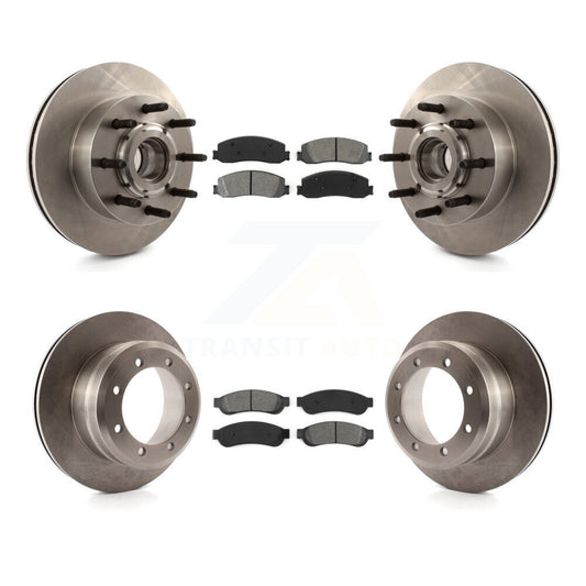 Disc Rotors and Semi-Metallic Brake Pads Kit-K8S-105241