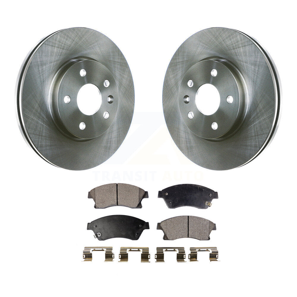 Disc Rotors and Ceramic Brake Pads Kit-K8T-100082 - Kit.bestparts.ca
