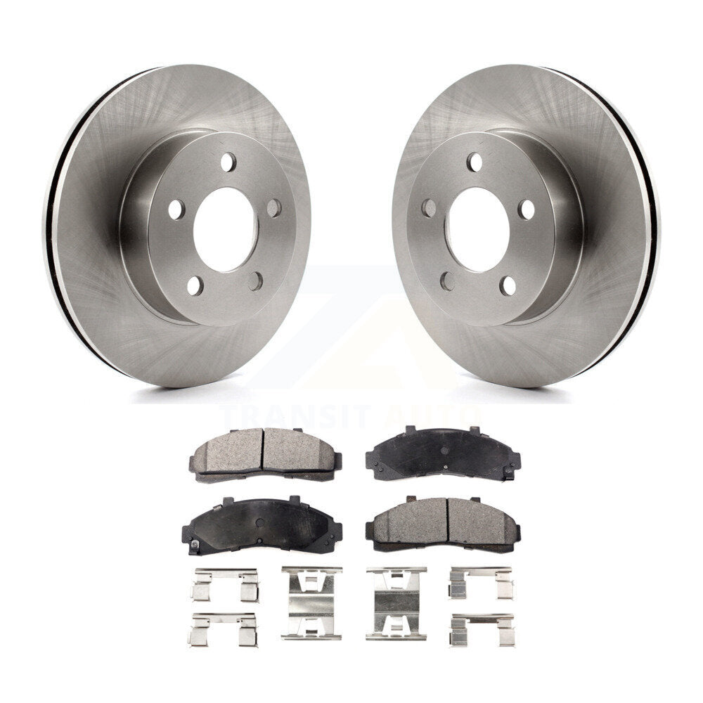 Disc Rotors and Ceramic Brake Pads Kit-K8T-100103 - Kit.bestparts.ca