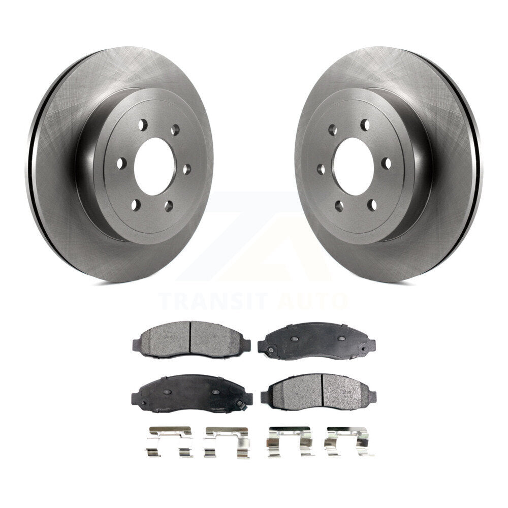 Disc Rotors and Ceramic Brake Pads Kit-K8T-100217 - Kit.bestparts.ca