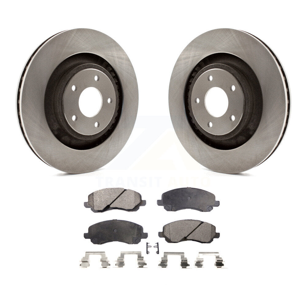 Disc Rotors and Ceramic Brake Pads Kit-K8T-100237 - Kit.bestparts.ca