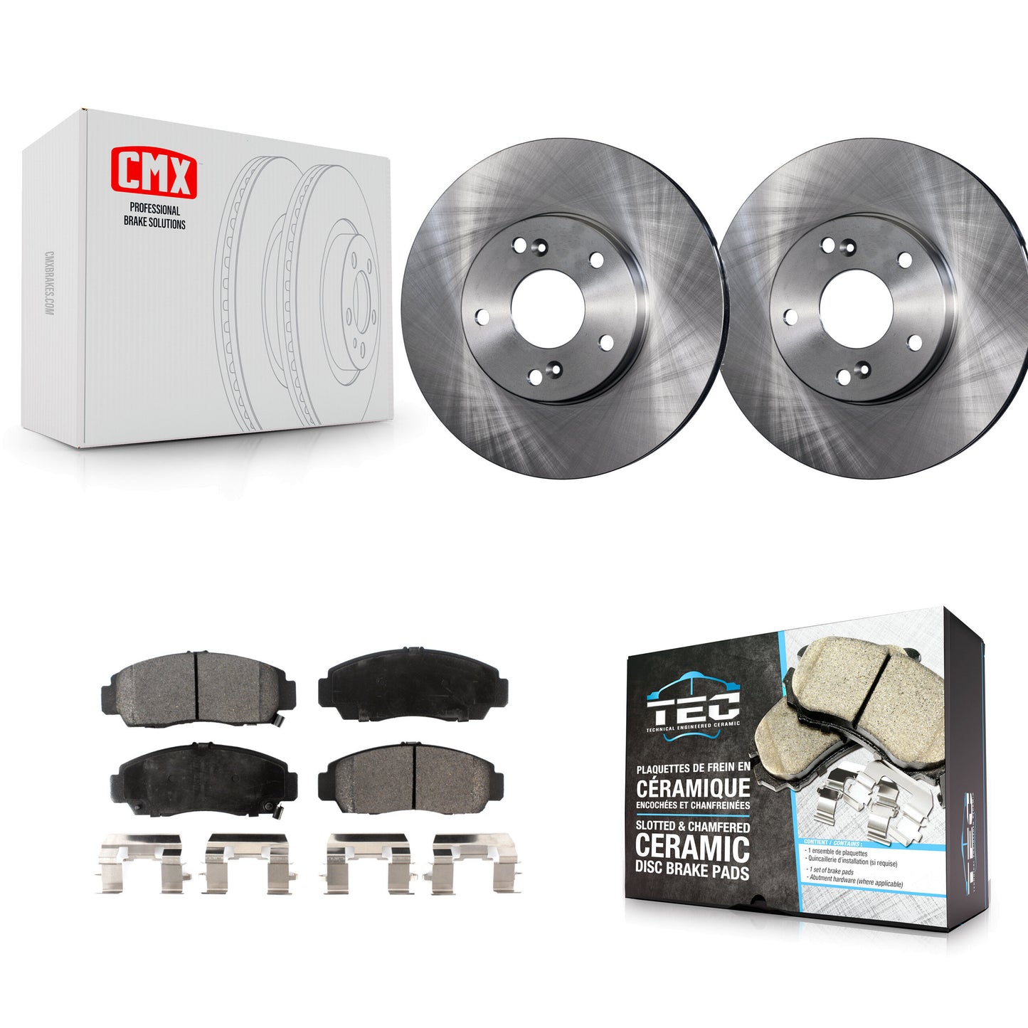 Disc Rotors and Ceramic Brake Pads Kit-K8T-100314 Kit.bestparts.ca