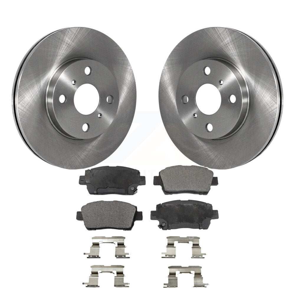 Disc Rotors and Ceramic Brake Pads Kit-K8T-100422 - Kit.bestparts.ca