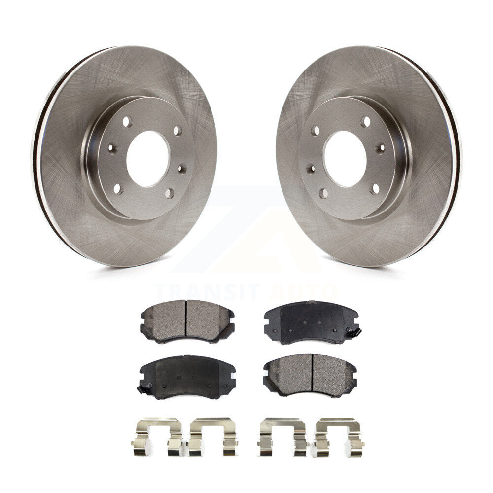 Disc Rotors and Ceramic Brake Pads Kit-K8T-100448 - Kit.bestparts.ca