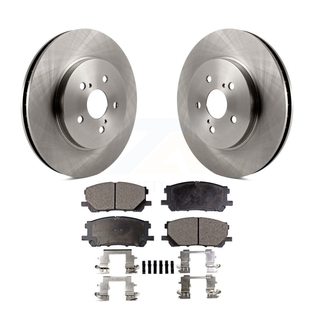Disc Rotors and Ceramic Brake Pads Kit-K8T-100455 - Kit.bestparts.ca