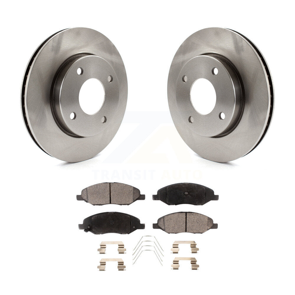 Disc Rotors and Ceramic Brake Pads Kit-K8T-100604 - Kit.bestparts.ca