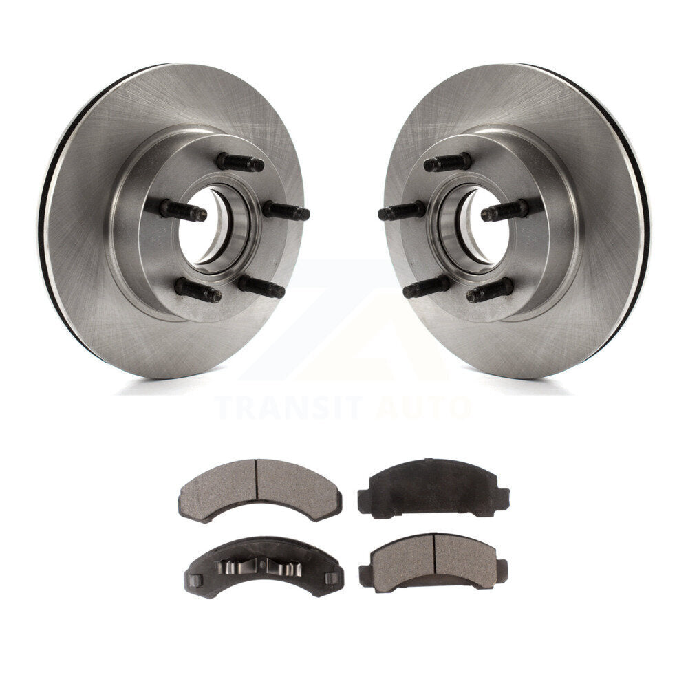 Disc Rotors and Ceramic Brake Pads Kit-K8T-100718 - Kit.bestparts.ca