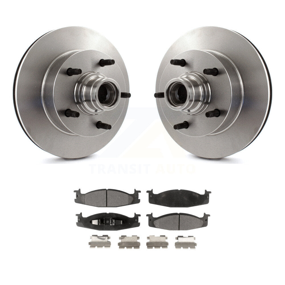 Disc Rotors and Ceramic Brake Pads Kit-K8T-100719 - Kit.bestparts.ca