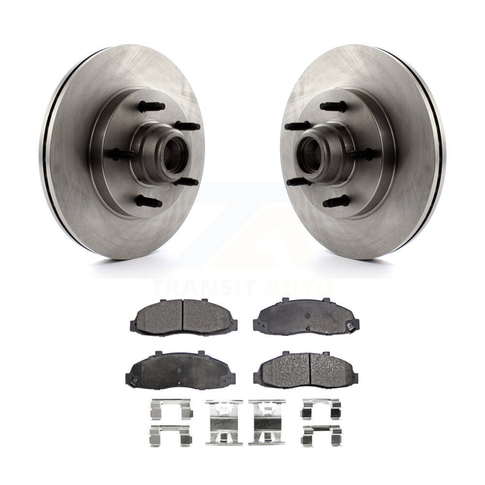 Disc Rotors and Ceramic Brake Pads Kit-K8T-100737 - Kit.bestparts.ca