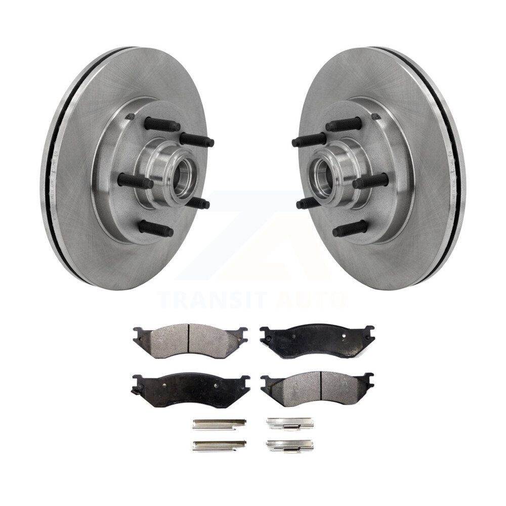 Disc Rotors and Ceramic Brake Pads Kit-K8T-100740 - Kit.bestparts.ca