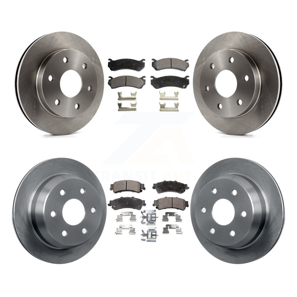 Disc Rotors and Ceramic Brake Pads Kit-K8T-100777 - Kit.bestparts.ca