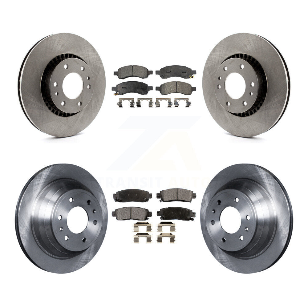Disc Rotors and Ceramic Brake Pads Kit-K8T-100797 - Kit.bestparts.ca