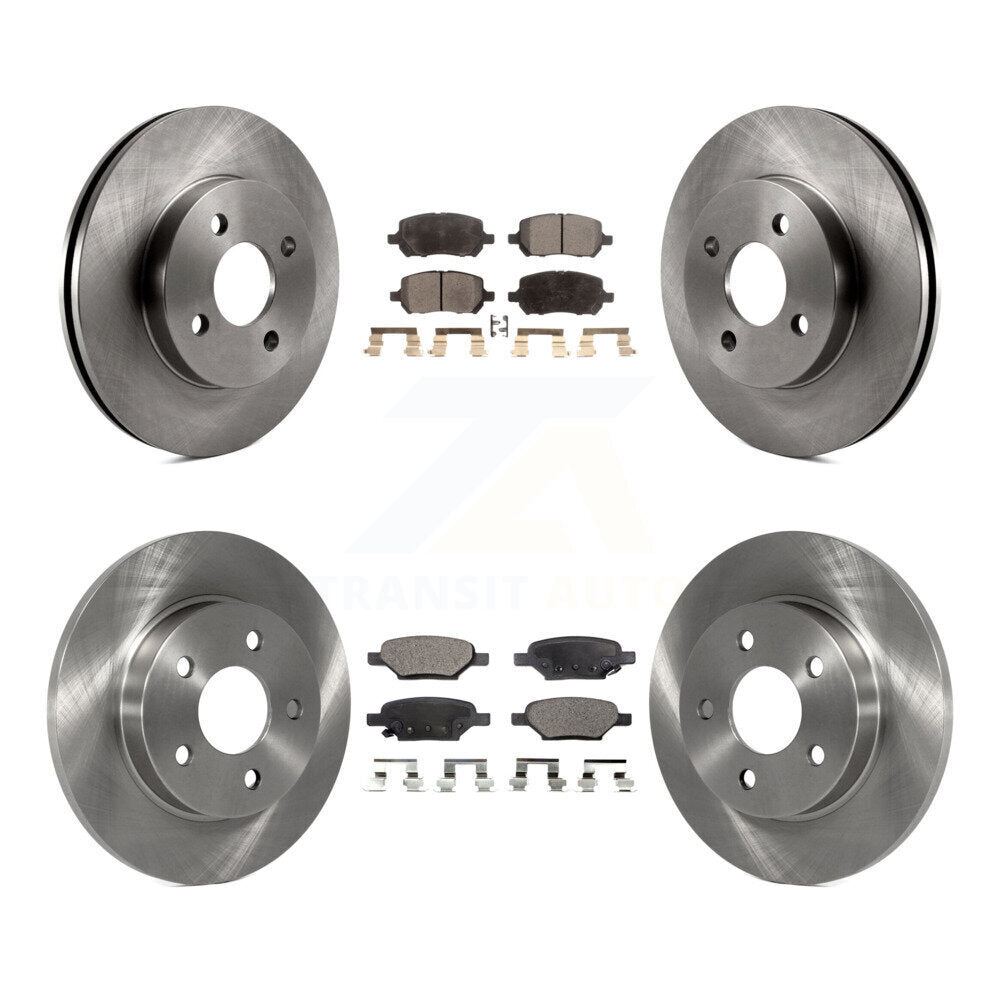 Disc Rotors and Ceramic Brake Pads Kit-K8T-100804 - Kit.bestparts.ca Kit.bestparts.ca