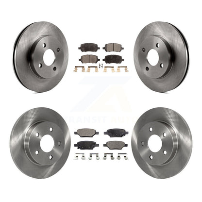 Disc Rotors and Ceramic Brake Pads Kit-K8T-100804 - Kit.bestparts.ca