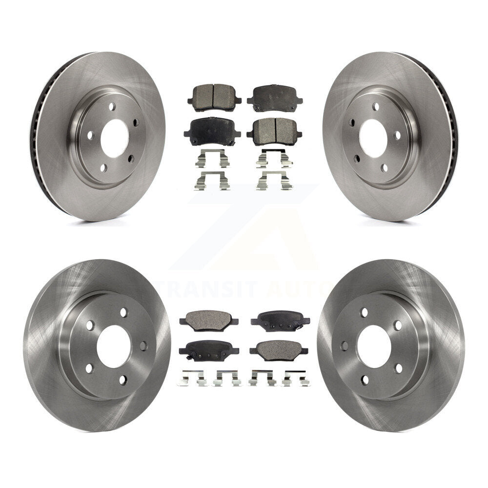 Disc Rotors and Ceramic Brake Pads Kit-K8T-100805 - Kit.bestparts.ca