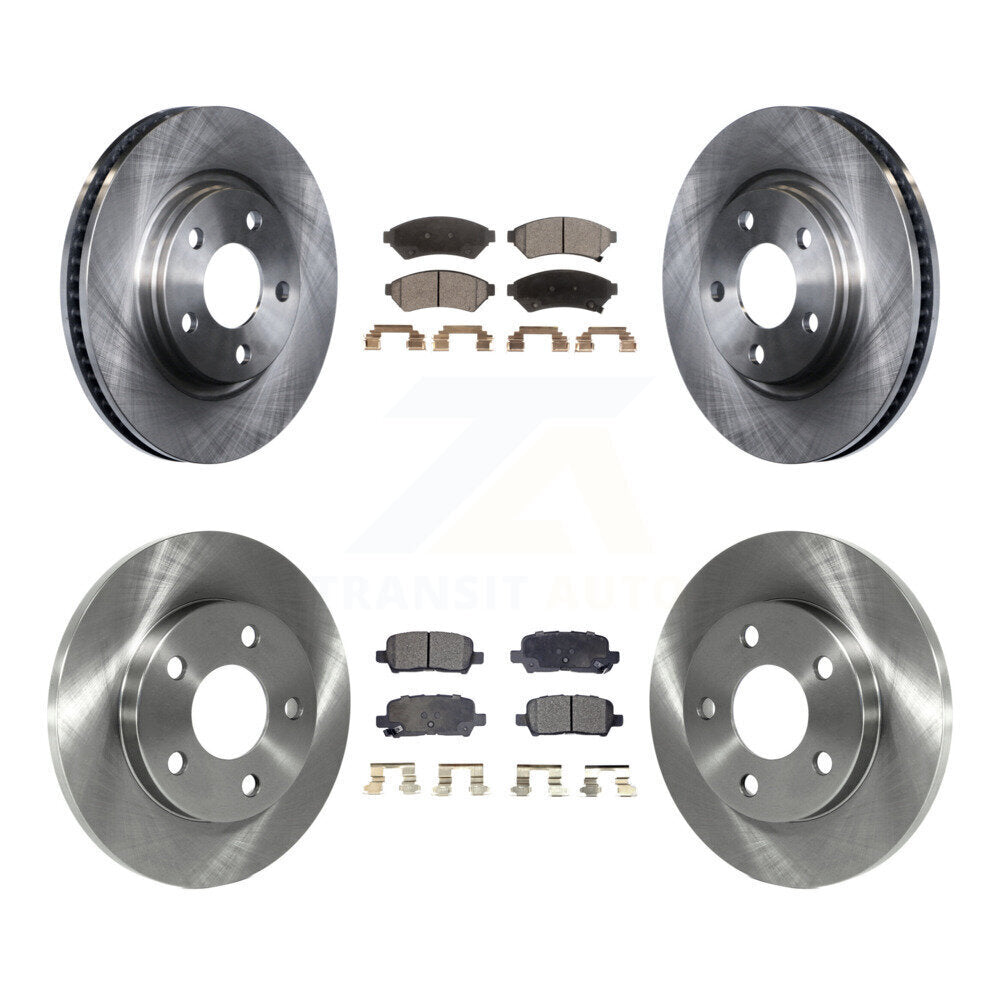 Disc Rotors and Ceramic Brake Pads Kit-K8T-100808 - Kit.bestparts.ca