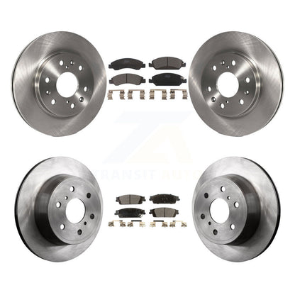 Disc Rotors and Ceramic Brake Pads Kit-K8T-100821 - Kit.bestparts.ca