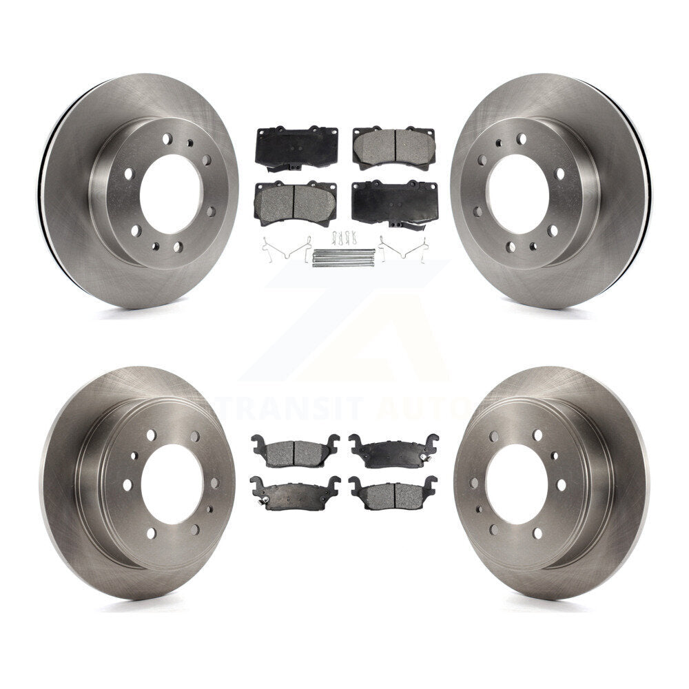 Disc Rotors and Ceramic Brake Pads Kit-K8T-100826 - Kit.bestparts.ca
