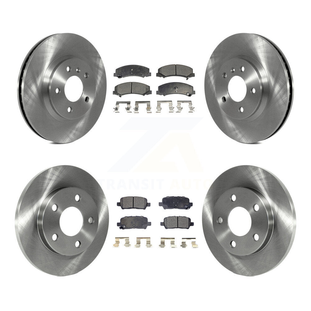 Disc Rotors and Ceramic Brake Pads Kit-K8T-100832 - Kit.bestparts.ca Kit.bestparts.ca