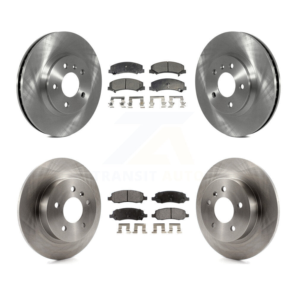Disc Rotors and Ceramic Brake Pads Kit-K8T-100833 - Kit.bestparts.ca