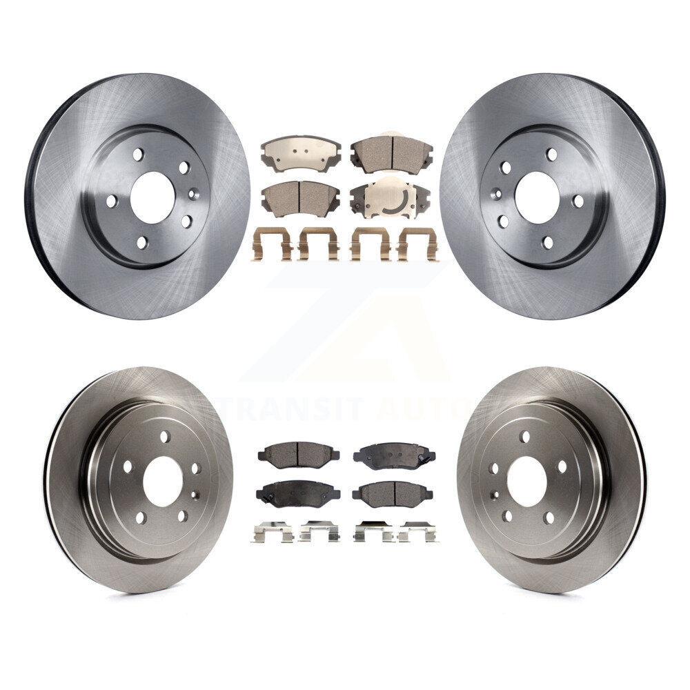 Disc Rotors and Ceramic Brake Pads Kit-K8T-100861 - Kit.bestparts.ca Kit.bestparts.ca