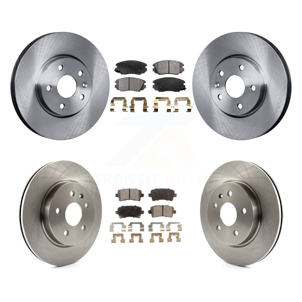 Disc Rotors and Ceramic Brake Pads Kit-K8T-100863 - Kit.bestparts.ca Kit.bestparts.ca