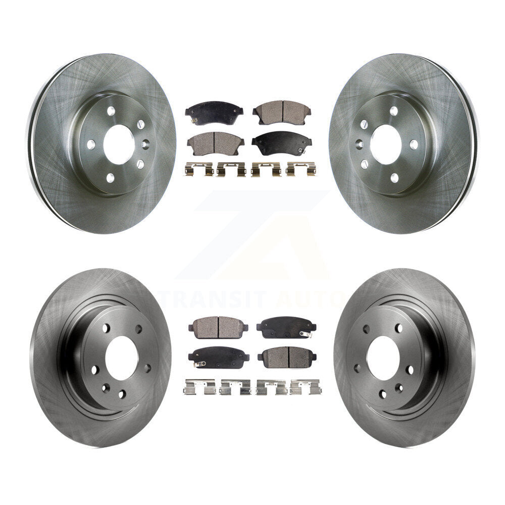 Disc Rotors and Ceramic Brake Pads Kit-K8T-100869 - Kit.bestparts.ca Kit.bestparts.ca