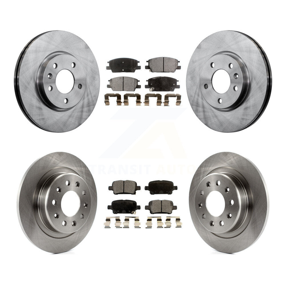 Disc Rotors and Ceramic Brake Pads Kit-K8T-100878 - Kit.bestparts.ca Kit.bestparts.ca