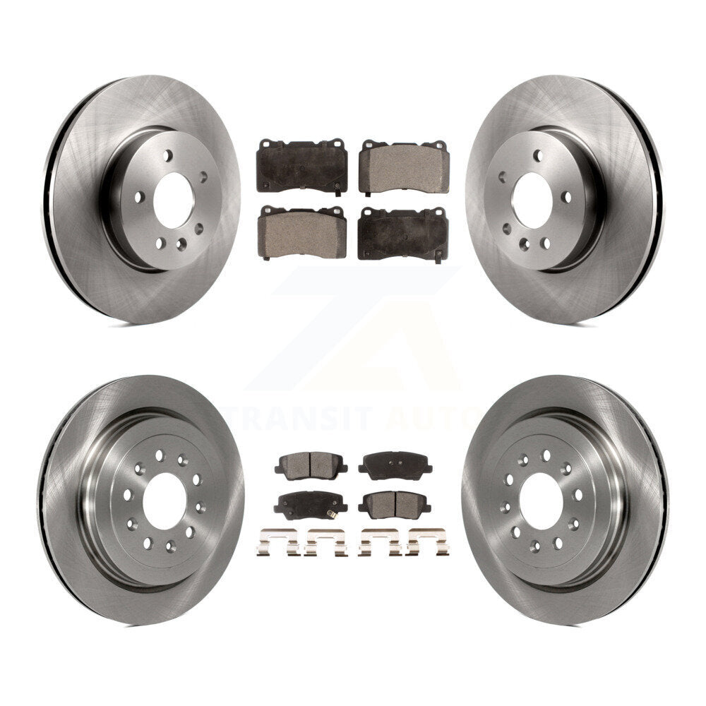Disc Rotors and Ceramic Brake Pads Kit-K8T-100881 - Kit.bestparts.ca