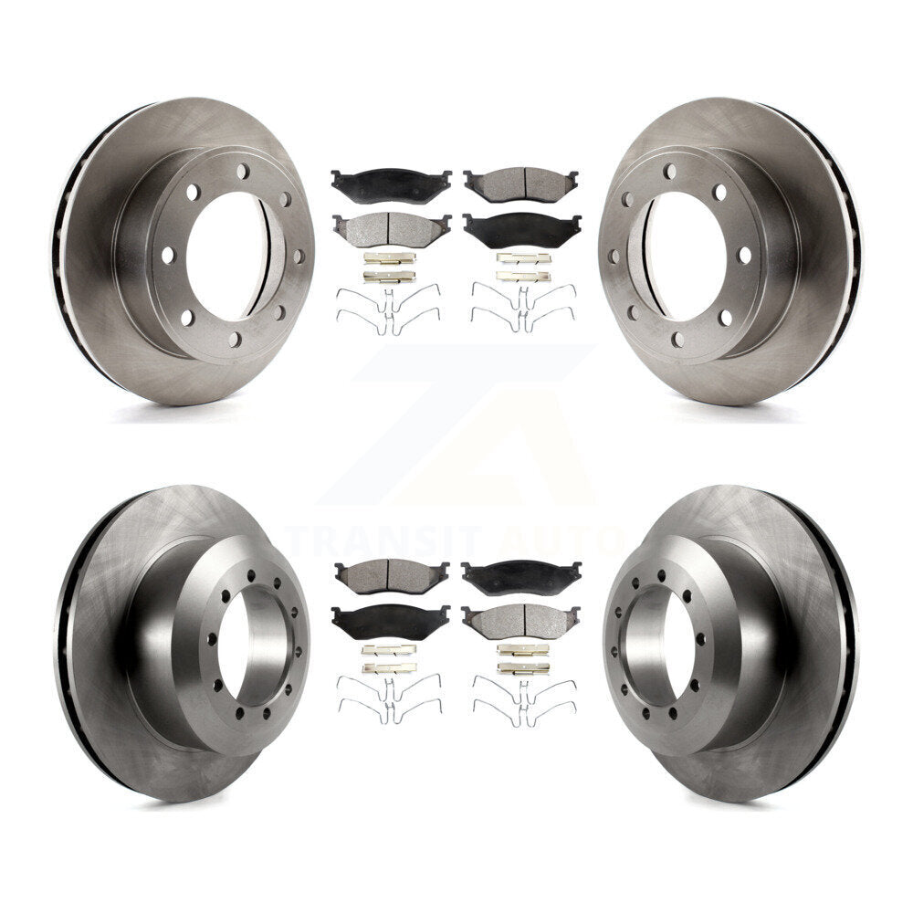 Disc Rotors and Ceramic Brake Pads Kit-K8T-100897 - Kit.bestparts.ca