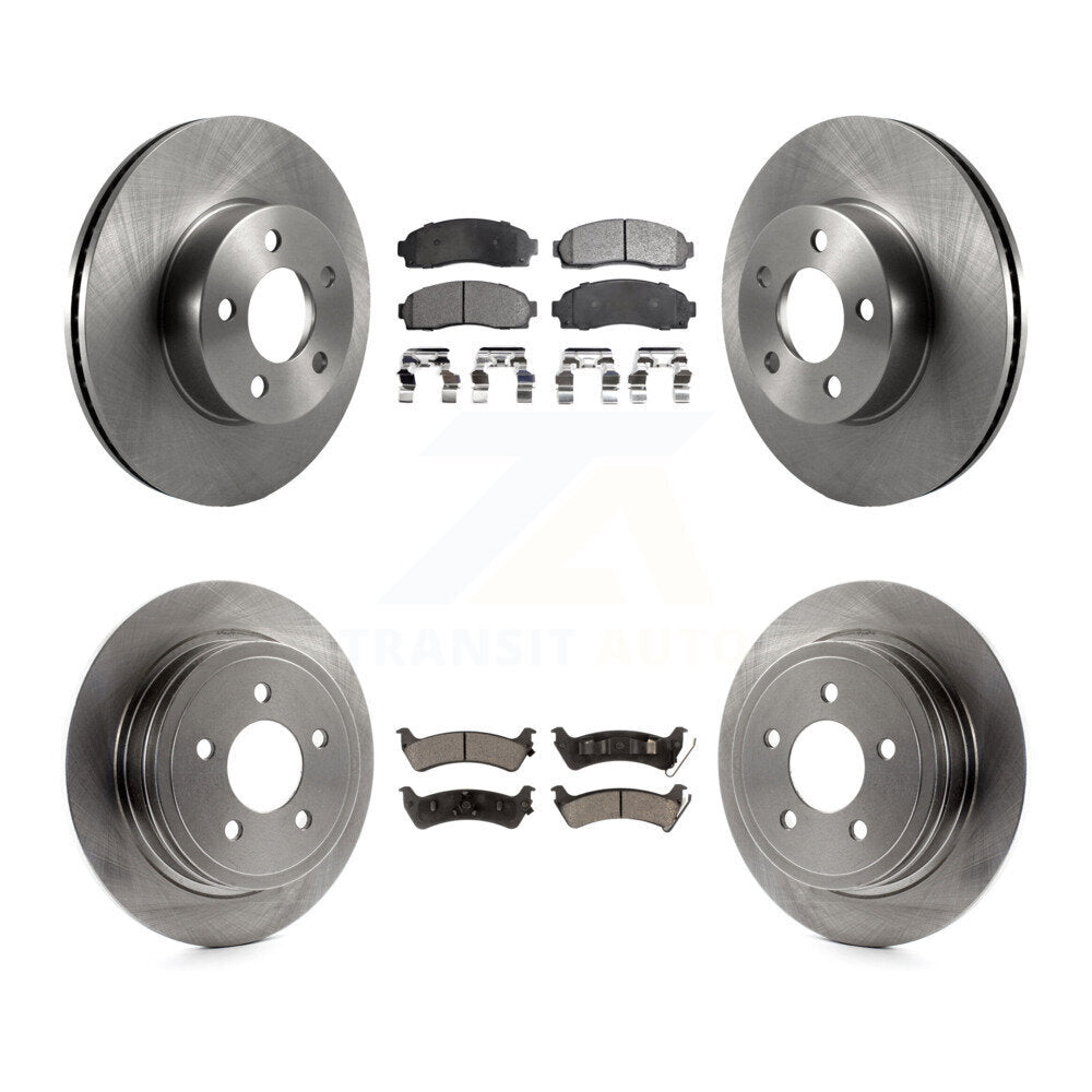 Disc Rotors and Ceramic Brake Pads Kit-K8T-100914 - Kit.bestparts.ca