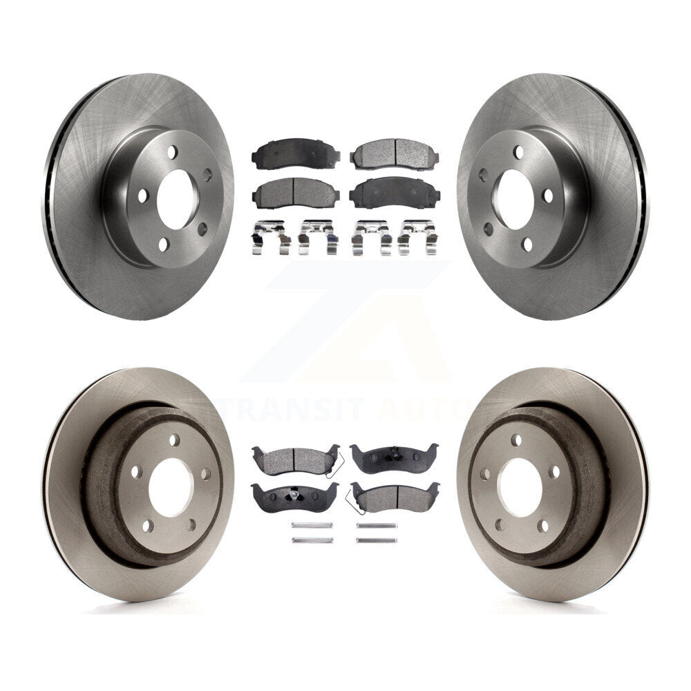 Disc Rotors and Ceramic Brake Pads Kit-K8T-100915 - Kit.bestparts.ca