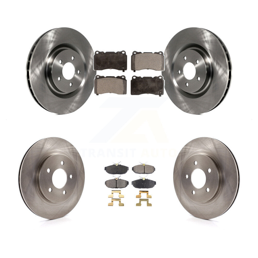 Disc Rotors and Ceramic Brake Pads Kit-K8T-100947 - Kit.bestparts.ca