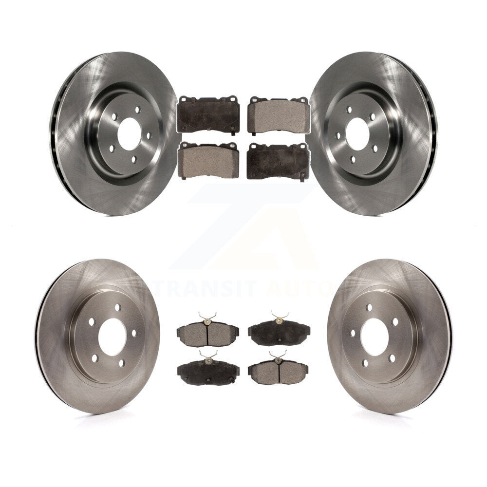 Disc Rotors and Ceramic Brake Pads Kit-K8T-100948 - Kit.bestparts.ca