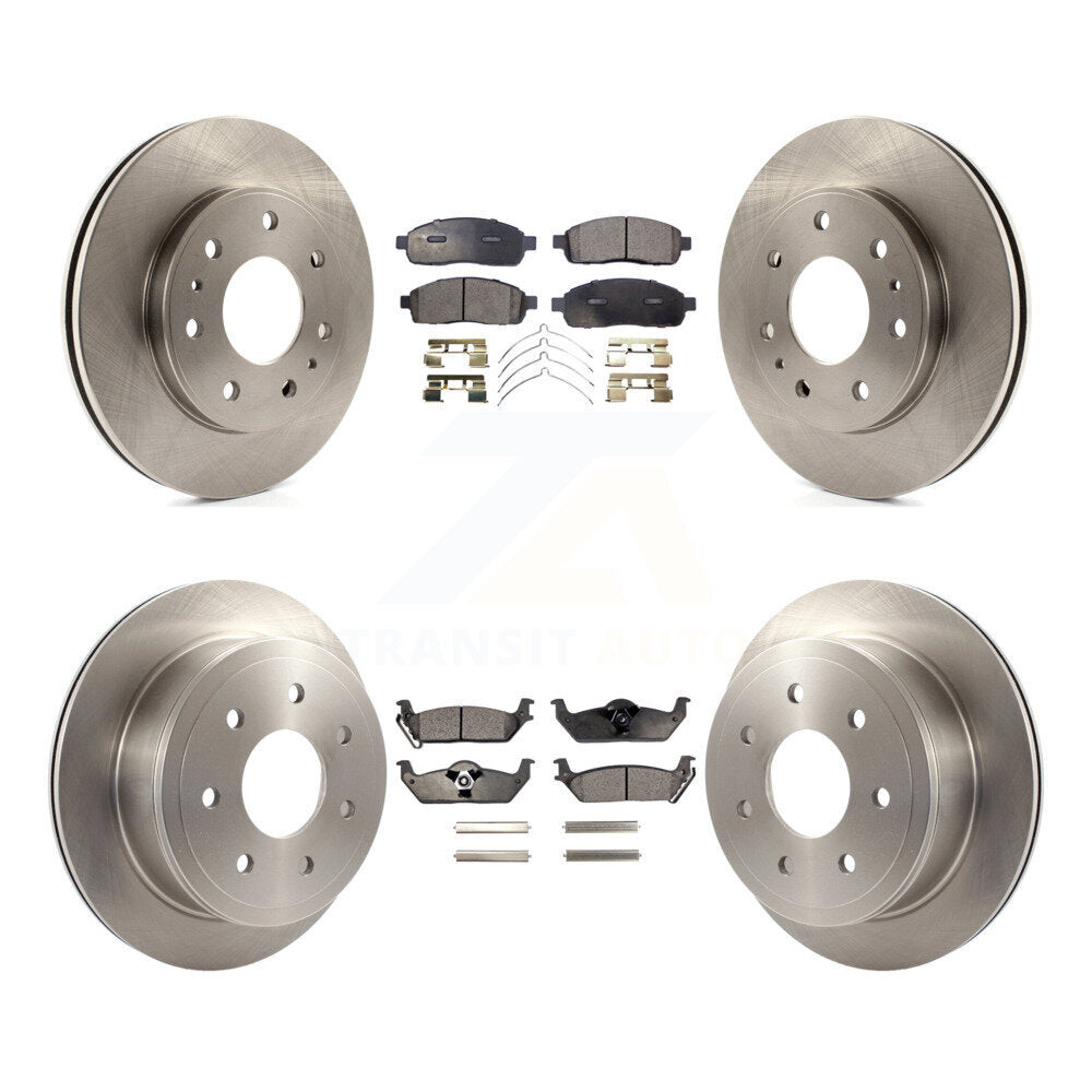 disc rotors and ceramic brake pads-k8t-100959 - Kit.bestparts.ca